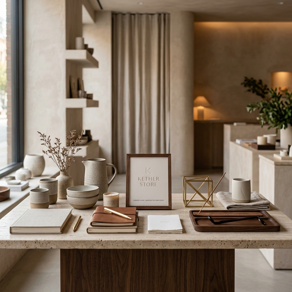 Curaduría de diseño Kether Store